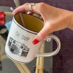 used mug— mint condition. spoon included.